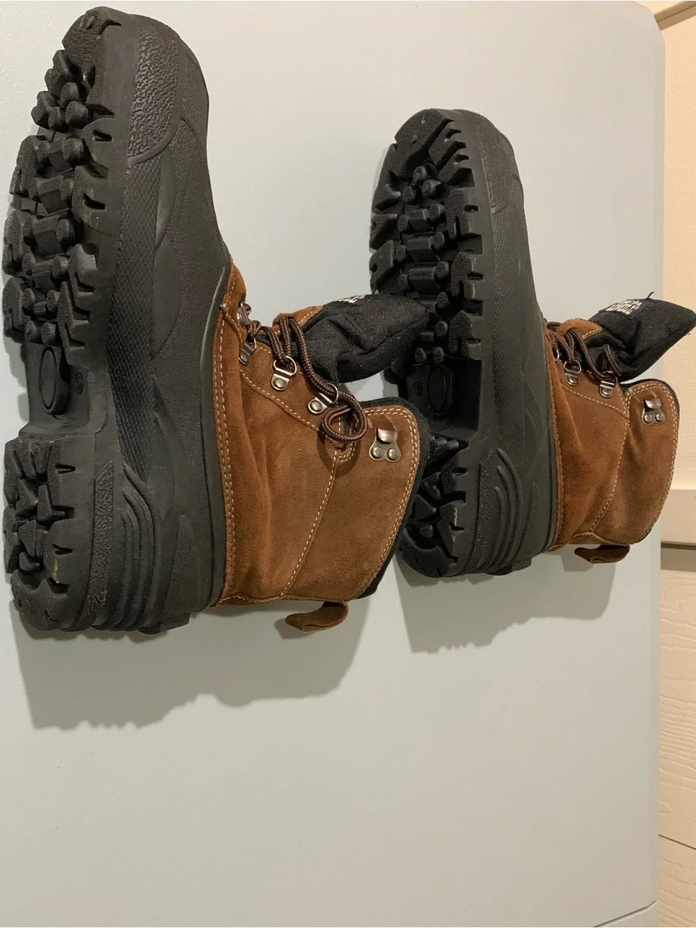 Men's Brown and Black Waterproof Winter Duck Boots